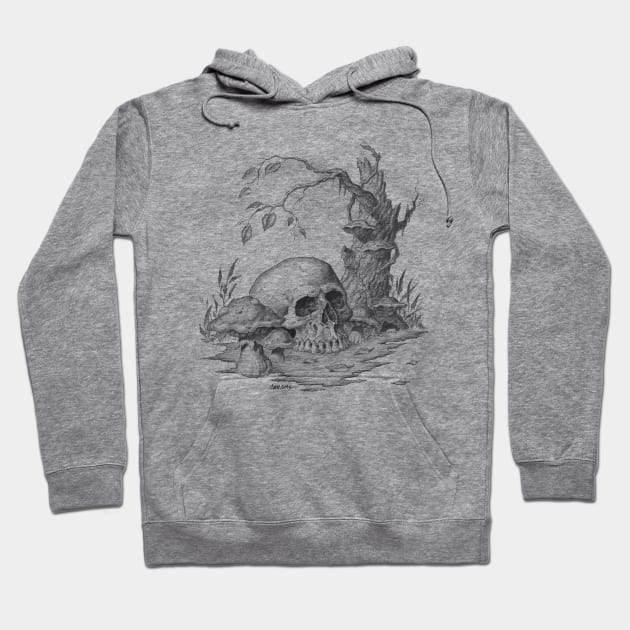 Autumn Skull Hoodie by Paul_Abrams